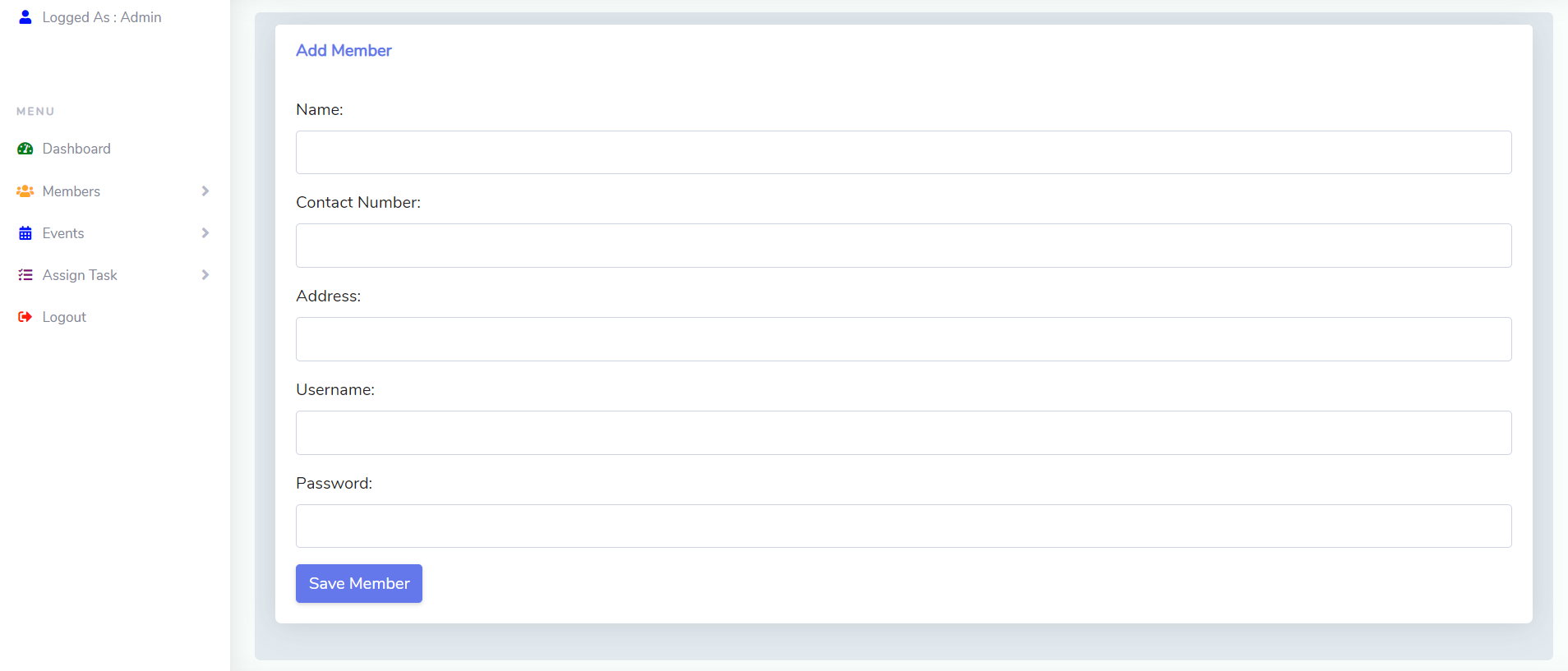 Cricket Club Management System