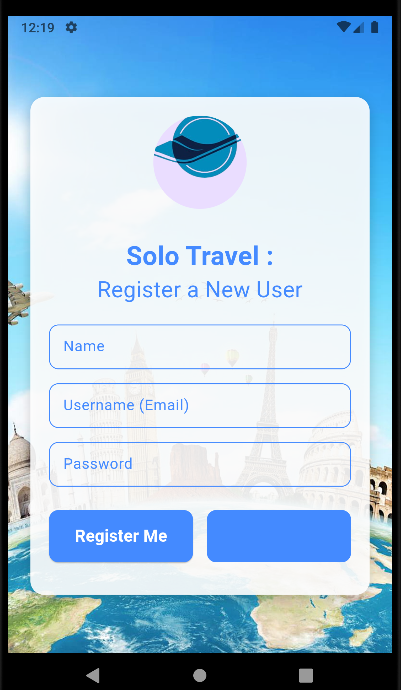 Solo Trip App